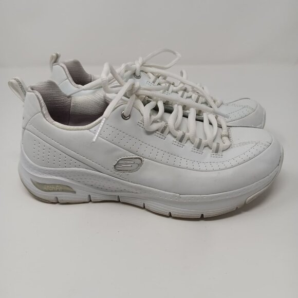 Skechers Mujer Arch Fit 2.0 - Star Bound Sneaker USED SIZE USA 8 EUR38 - Picture 1 of 7